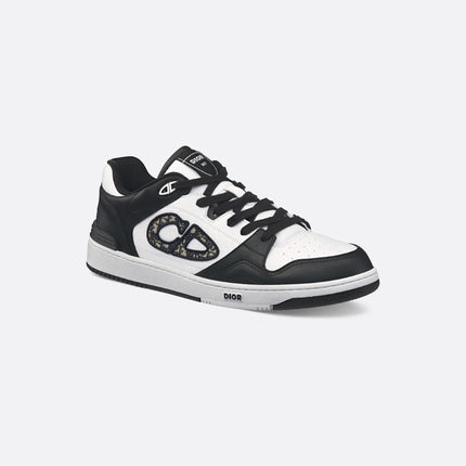 Men's Dior B57 Low-Top Black And White Sneakers