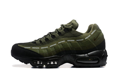 Men's Undefeated x Nike Air Max 95 'Medium Olive' Shoes