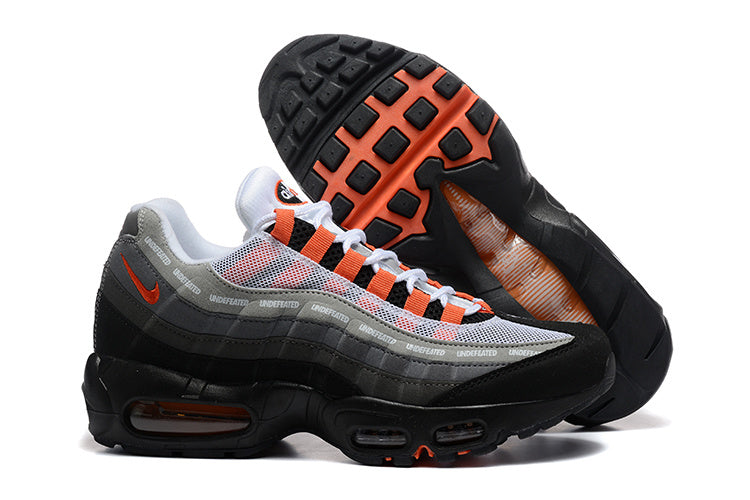 Men's Undefeated x Nike Air Max 95 'Orange' Shoes