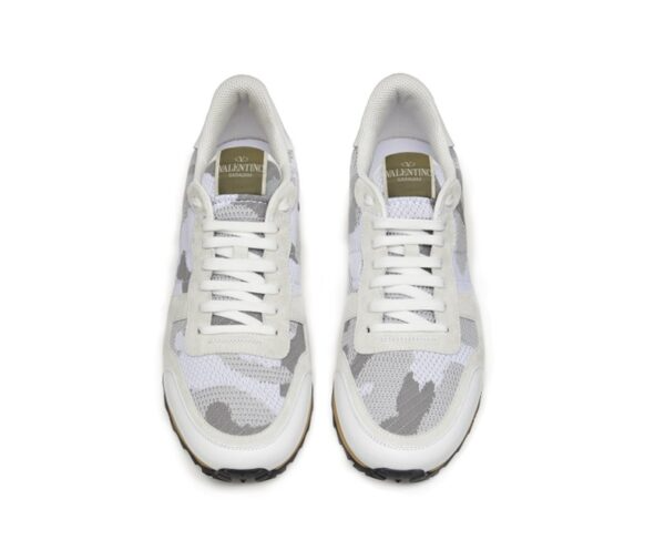 Men's Valentino Garavani Rockrunner White Sneakers