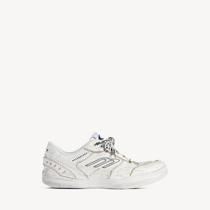 Men' Balenciaga Hamptons Worn-out Trainers White Sneaker