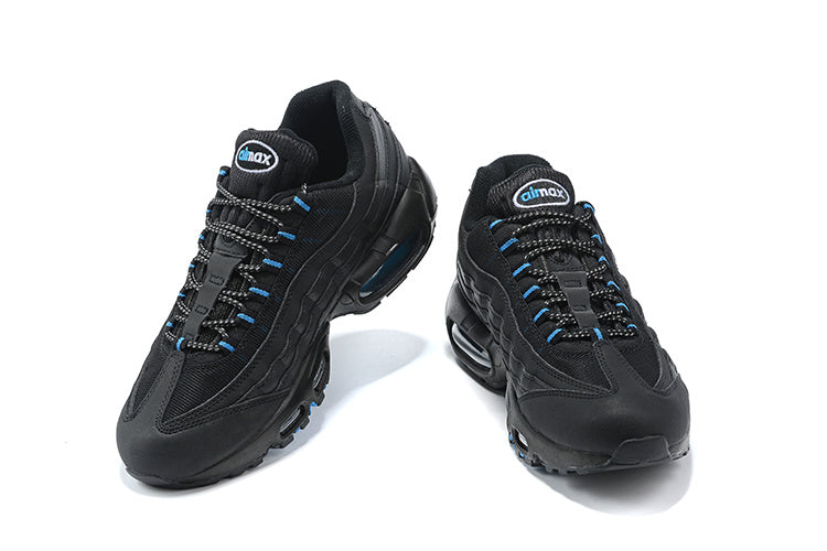 Men's Nike Air Max 95 Black Blue Shoes