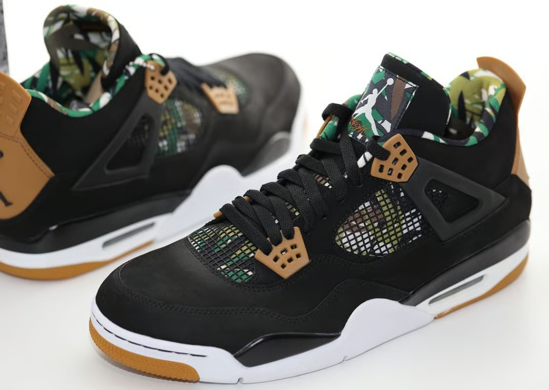 Men's Air Jordan 4 Bamboo Sample Shoes