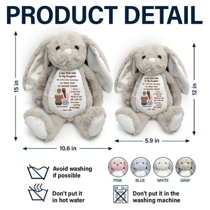 A Hug From Mom - Personalized Soft Toy Bunny