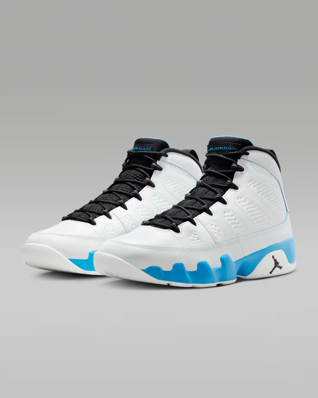 Men's Nike Air Jordan 9 Powder Blue Shoes