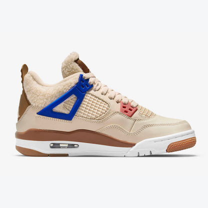 Men's Air Jordan 4 'Sail University Red' Shoes