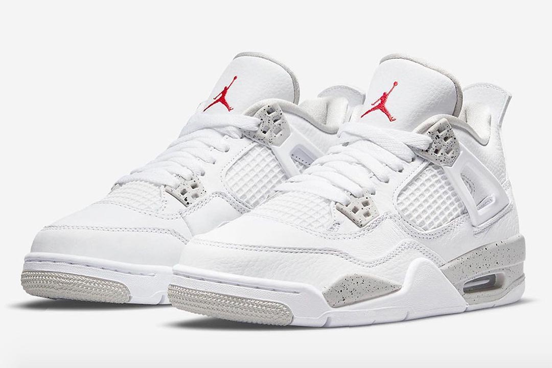 Men's Air Jordan 4 'Tech White' Shoes