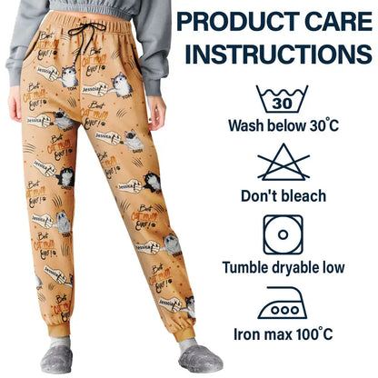 Best Cat Mom Mum Ever - Personalized Pajama Pants
