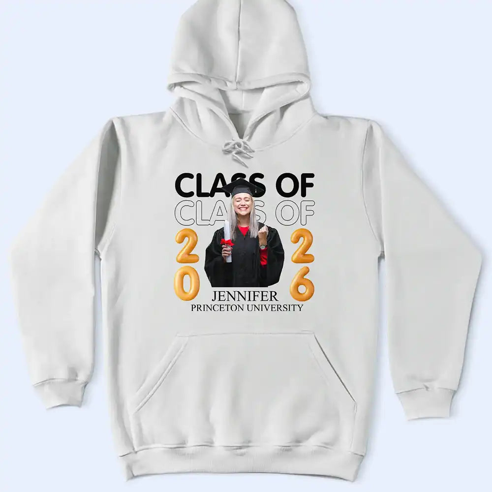 Custom Photo A New Chapter Begins Graduation - Personalized T Shirt