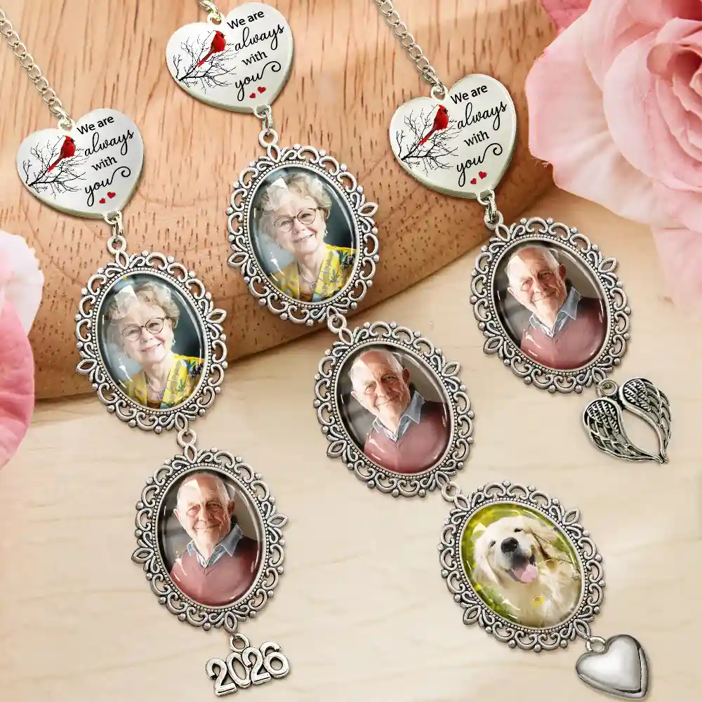 Custom Photo I'm Always With You - Personalized Graduation Tassel Charm