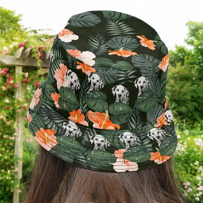 Custom Photo Tropical Pet Family Face - Personalized Bucket Hat