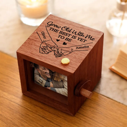Custom Photo You And Me We Got This Couple - Personalized Flipbook Frame Animation Machine