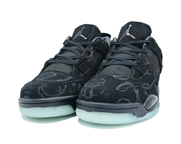Men's  Nike KAWS x Air Jordan 4 Retro ‘Black' Shoes
