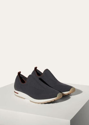 Men's Loro Piana 360 LP Flexy Walk Gray Brick Ted Sneakers