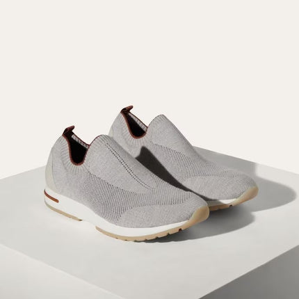 Men's Loro Piana 360 LP Flexy Walk Gray Mix Sneakers