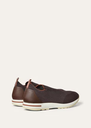 Men's Loro Piana 360 LP Flexy Walk Velvet Vineyard Sneakers