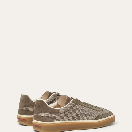 Men's Loro Piana Tennis Walk Wheat Stitch Sneakers