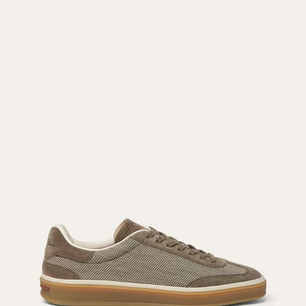 Men's Loro Piana Tennis Walk Wheat Stitch Sneakers