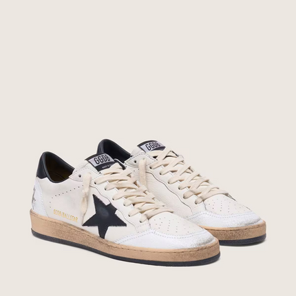 Men's Golden Goose Ball Star Black Sneakers