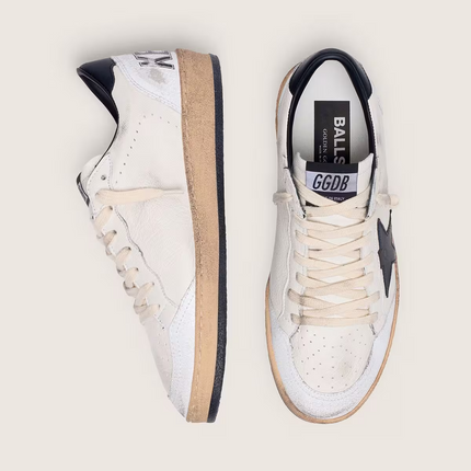 Men's Golden Goose Ball Star Black Sneakers