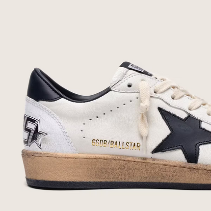Men's Golden Goose Ball Star Black Sneakers