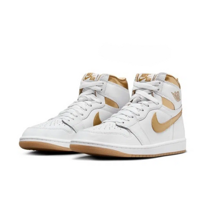 Men's Air Jordan 1 High 'Metallic Gold’ Shoes