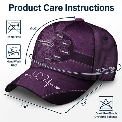 Grandma's Little Sweethearts - Personalized Classic Cap