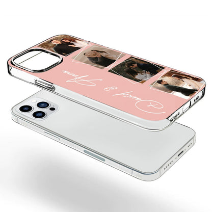 Custom Photo Your Loved Ones - Gift For Couples, Family BFF Best Friends, Besties - Personalized Clear Phone Case