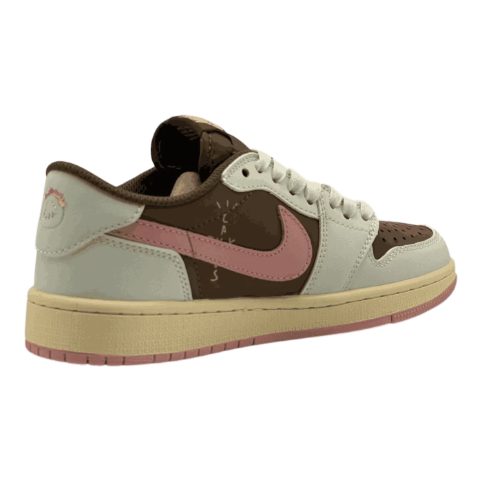 Men's Travis Scott x Air Jordan 1 Retro Low ‘ Dark Pony' Shoes