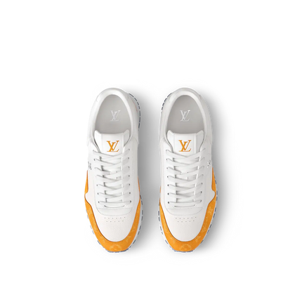 Men's Louis Vuitton Run Away Orange Sneakers
