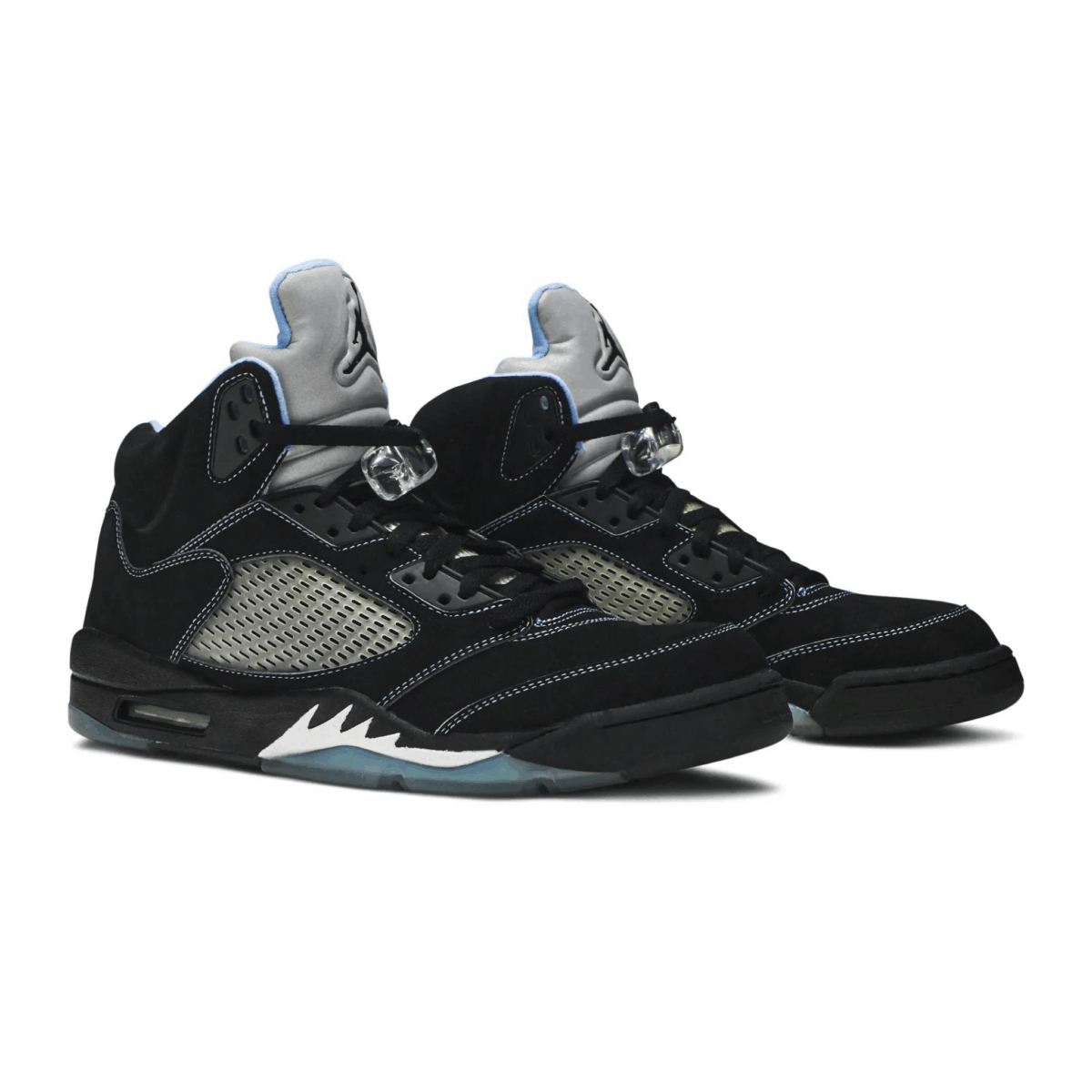 Men's Air Jordan 5 'Black University Blue' Shoes