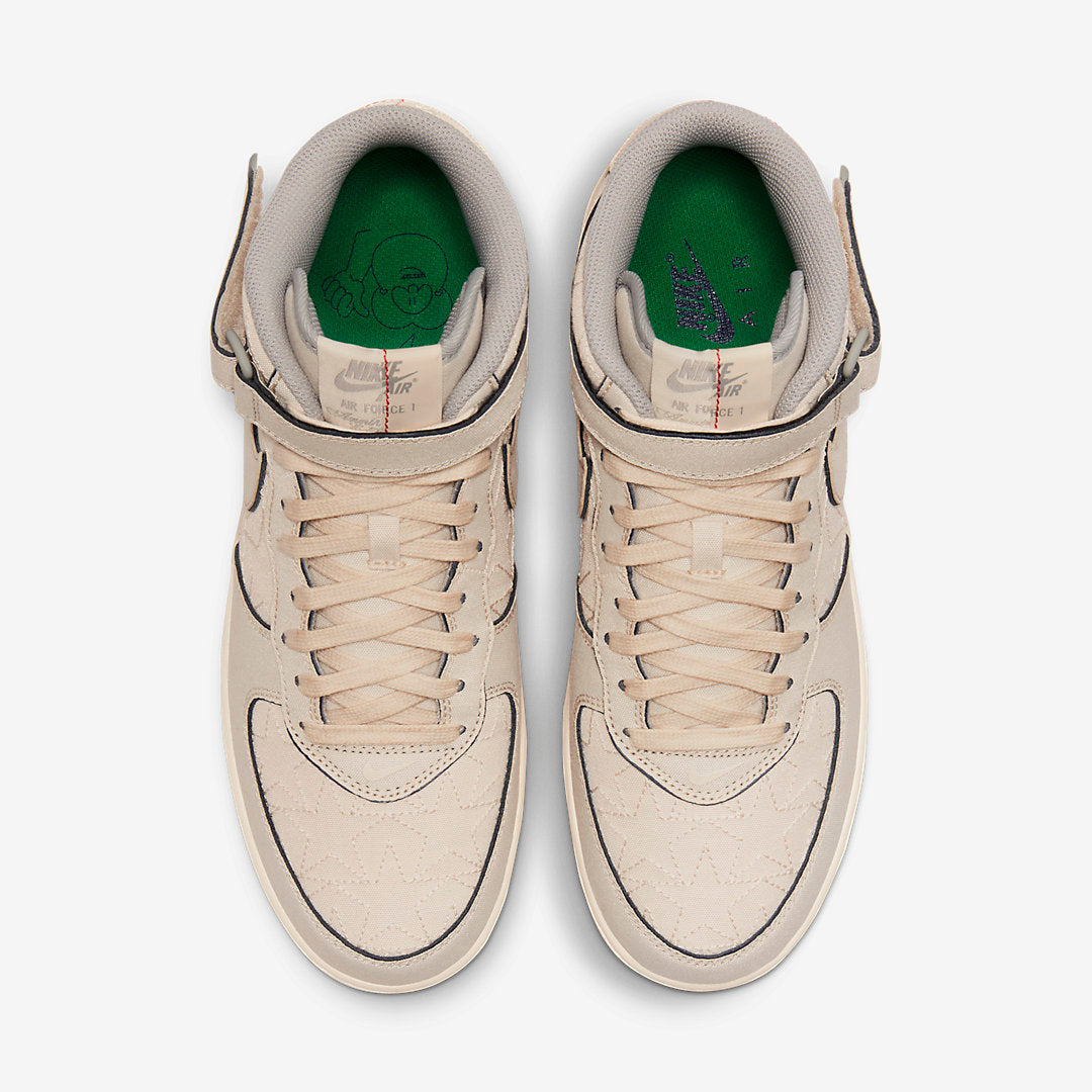 Men's Nike Air Force 1 Mid Pearl White Shoes