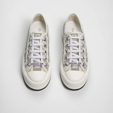 Men's Dior Walk’n’Dior Platform Stone Gray Sneakers