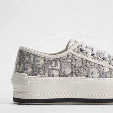 Men's Dior Walk’n’Dior Platform Stone Gray Sneakers