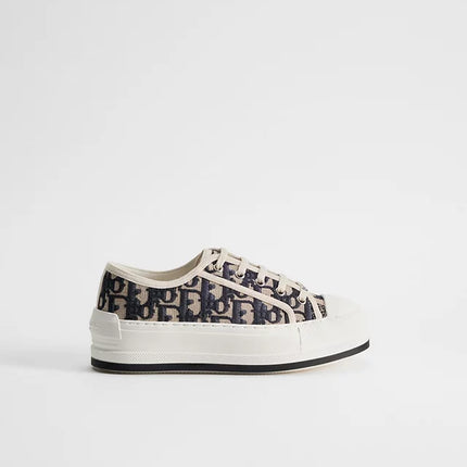 Men's Dior Walk’n’Dior Platform Deep Blue Sneakers