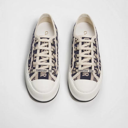 Men's Dior Walk’n’Dior Platform Deep Blue Sneakers