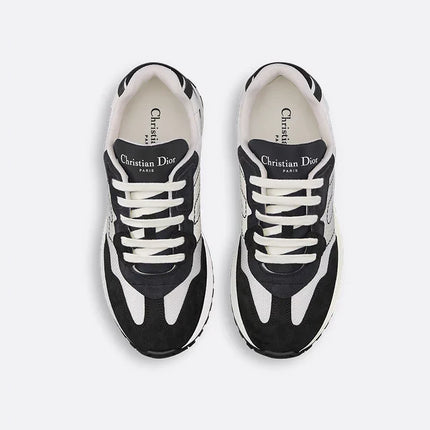Men's Dior Chrono Black White Sneakers