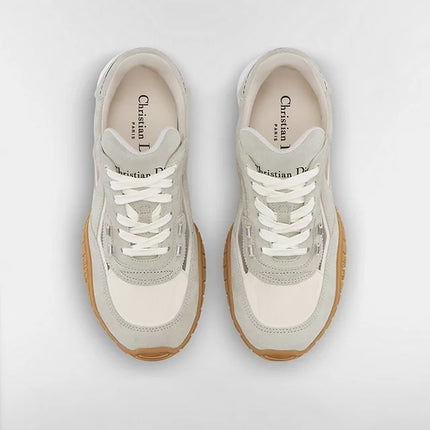 Men's Dior Tech White Suede Sneakers