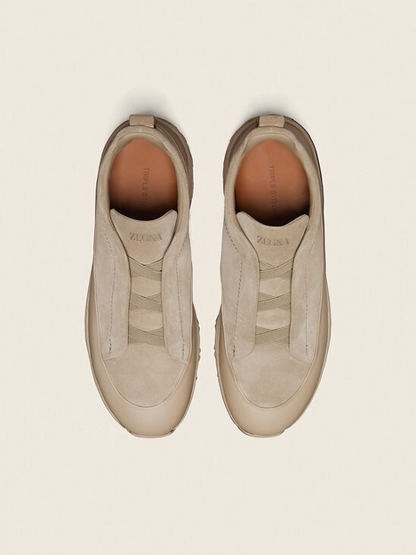 Men's Zegna Triple Stitch™ Monte Light Taupe Sneakers
