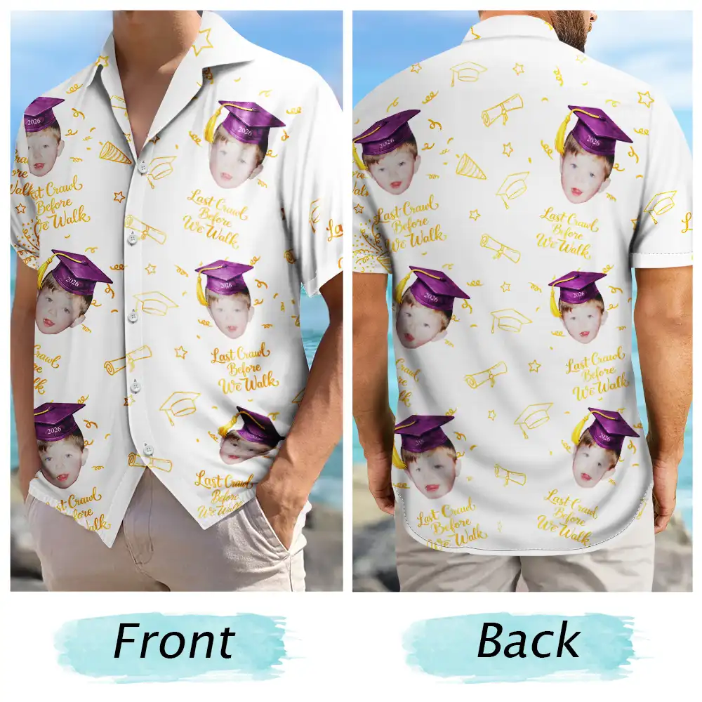 Look Who's Graduated - Personalized Hawaiian Shirt