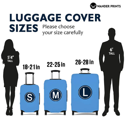 Travel All My Cruise Crap - Personalized Luggage Cover