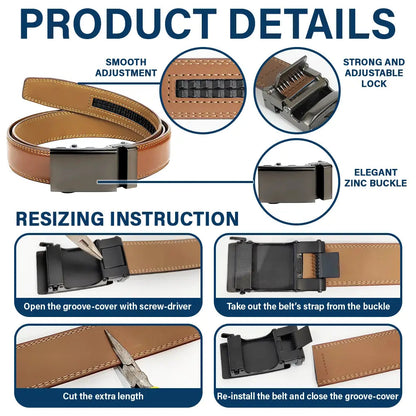 I Licked It So It's Mine Couple Initials - Personalized Leather Belt With Engraved Buckle