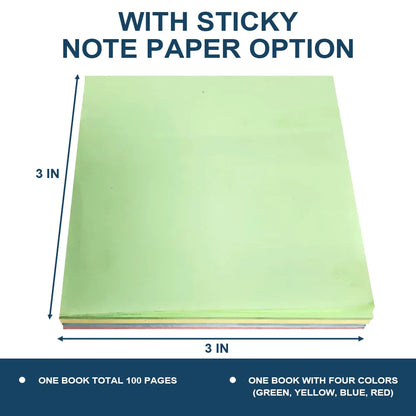 Thank You For Being The Best Teacher - Personalized Sticky Note Pad Holder
