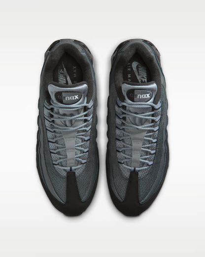 Men's Nike Air Max 95 Black Medium Ash Shoes