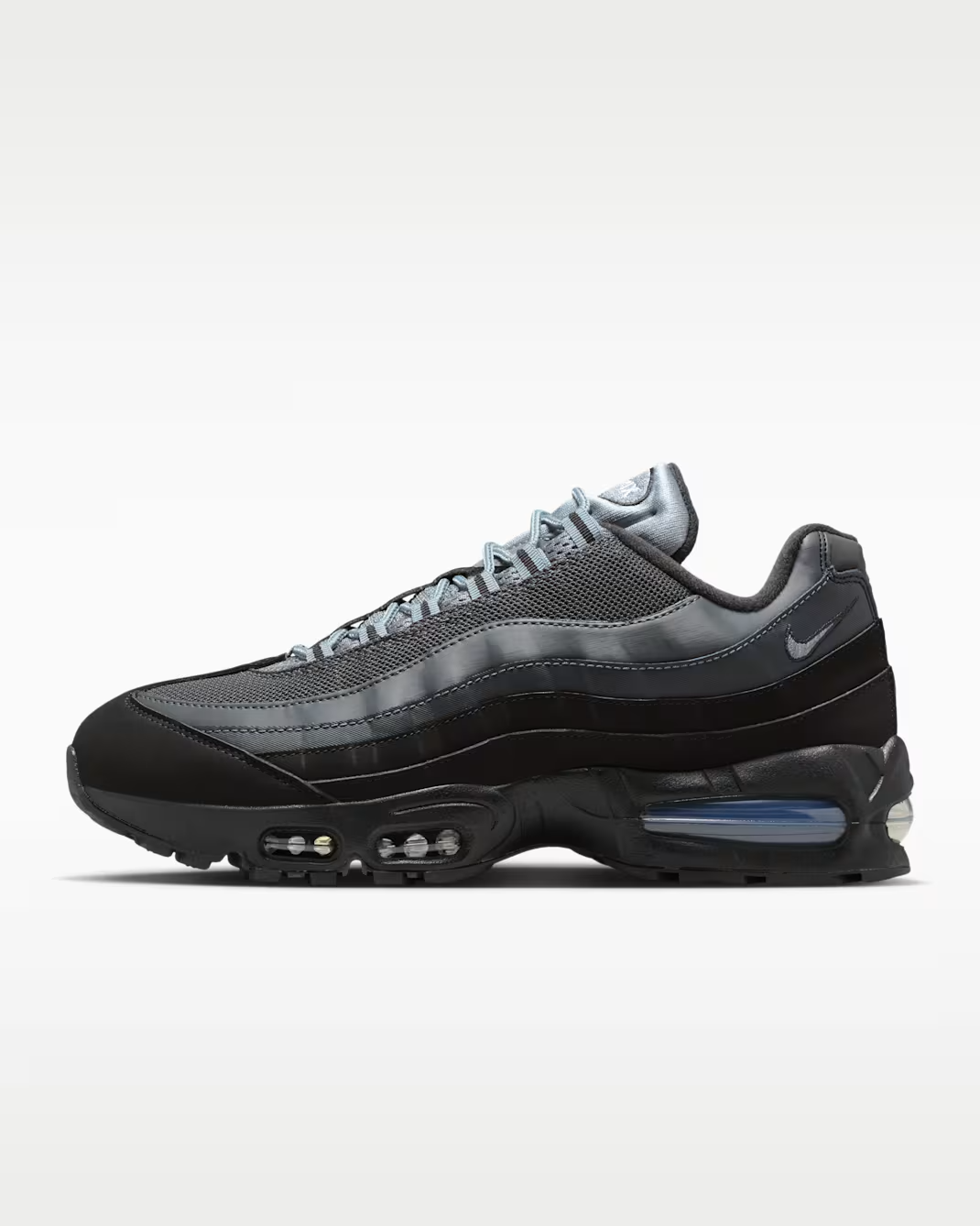 Men's Nike Air Max 95 Black Medium Ash Shoes