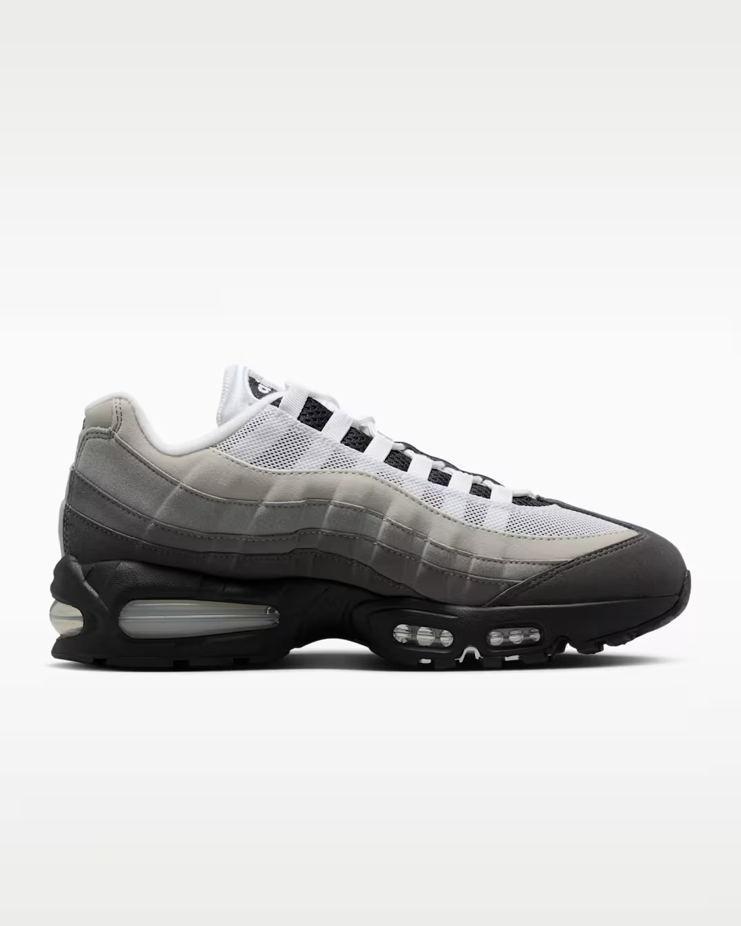 Men's Nike Air Max 95 Black Medium Ash Shoes