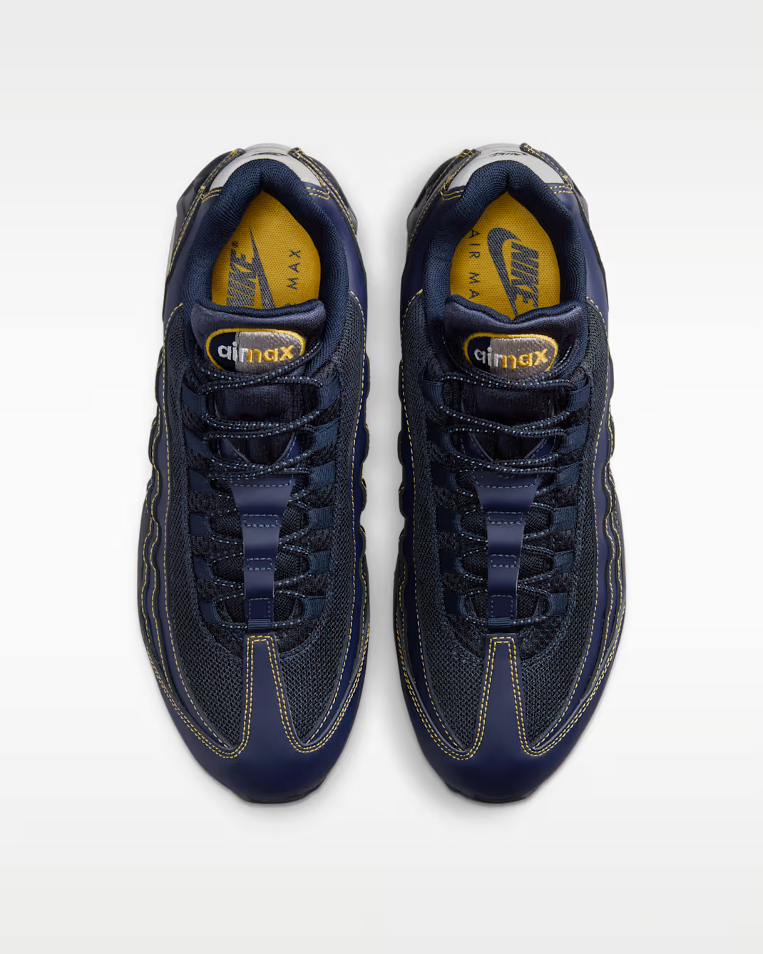 Men's Nike Air Max 95 Obsidian Varsity Maize Shoes