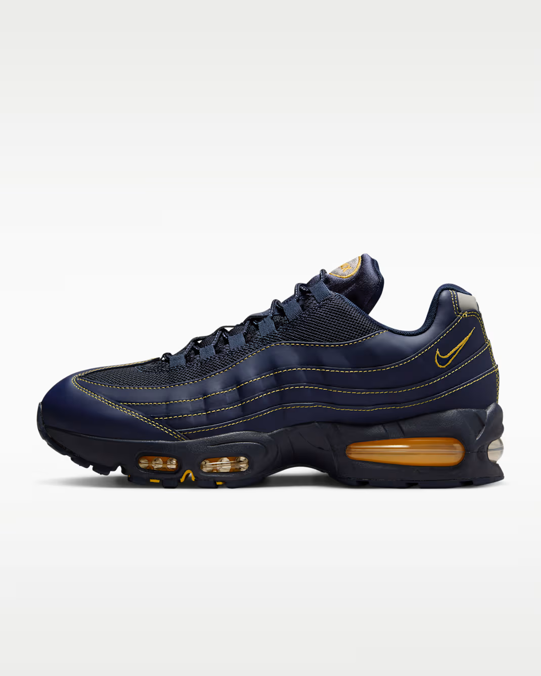 Men's Nike Air Max 95 Obsidian Varsity Maize Shoes