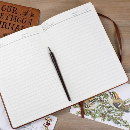 Our Adventure Book Travel Couple - Personalised Leather Journal