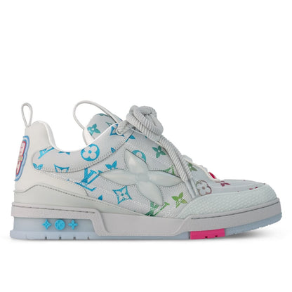 Men's Louis Vuitton Trainer Monogram Iridescent  Sneakers